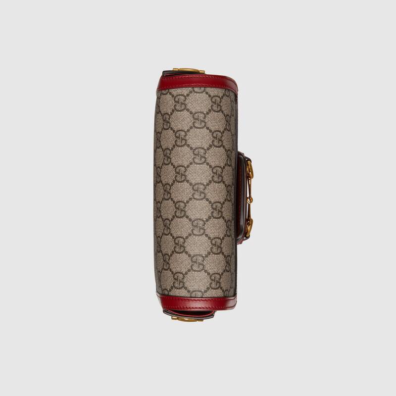 Gucci Horsebit 1955 Mini Shoulder Bag 658574 Red